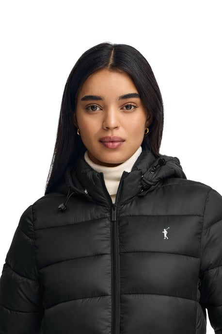 Jacke Salima Embroidery schwarz mit Rigby Go-Logo - Image 2