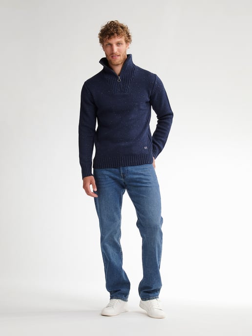 Petrol Industries - Pull Zippé Demi-Zip en Maille Denver Herren - Image 5