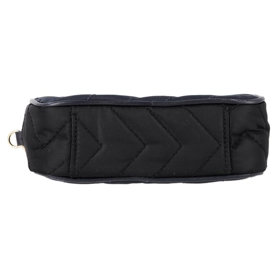 Sandro Chevron Steppgürteltasche aus marineblauem Polyamid - Image 4