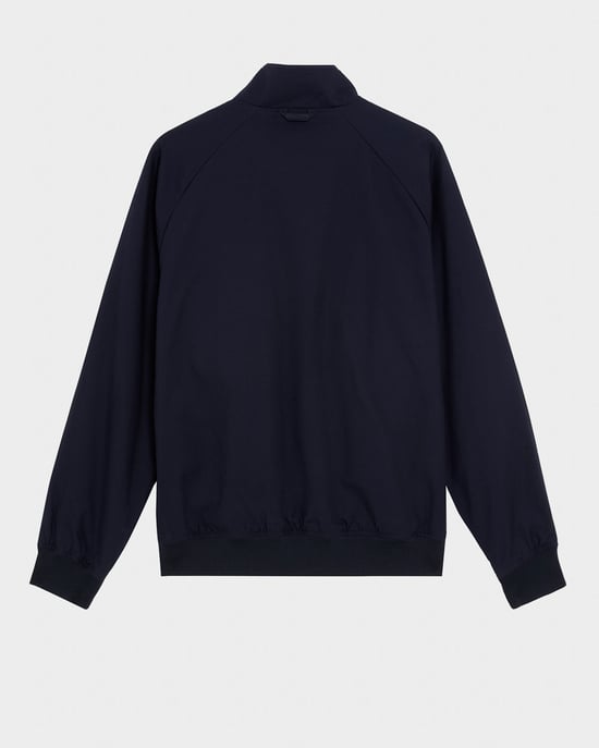 Harrington Jacket in Dark Blue - Image 3