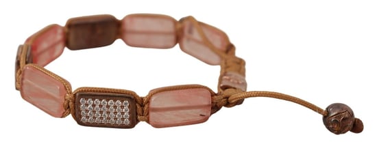 Nialaya Crystaux multicolores Logo Bracelet pour femmes ajusté embelli - Image 5