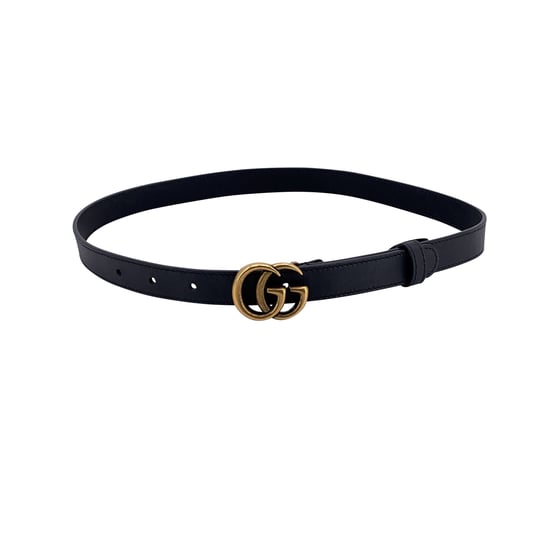 Gucci Ledergürtel mit GG-Schnalle - Image 1