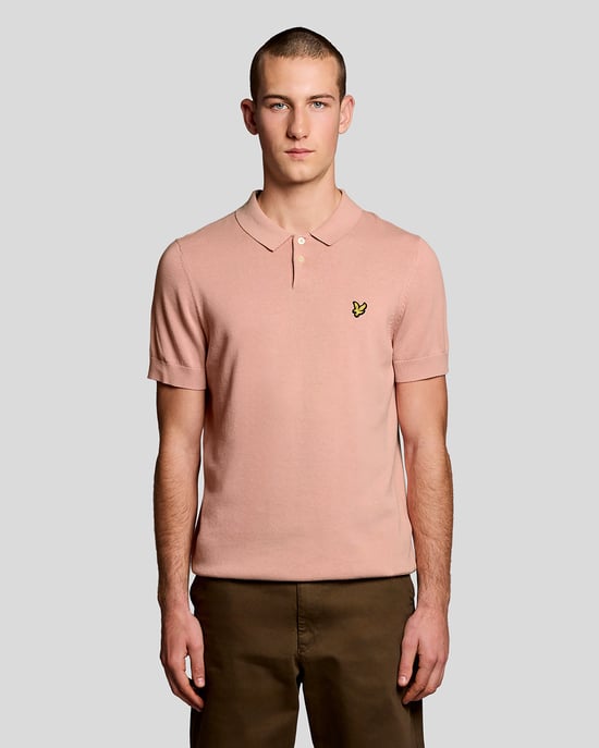 Kurzarm-Polo in Koralle - Image 6