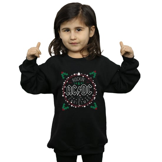 AC/DC - Sweatshirt für Mädchen (Schwarz) - Image 2
