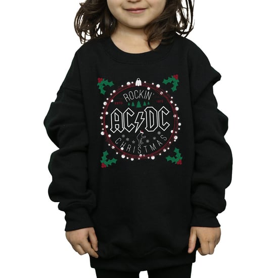 AC/DC - Sweatshirt für Mädchen (Schwarz) - Image 3