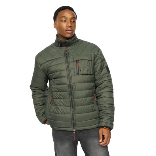 Duck and Cover - "Carricore" Steppjacke für Herren (Dunkel-Olive) - Image 4