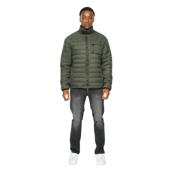 Duck and Cover - "Carricore" Steppjacke für Herren (Dunkel-Olive) - Image 5