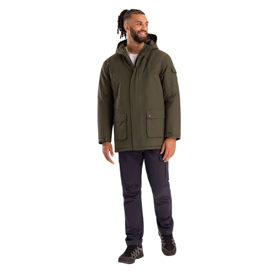 Trespass - "Stewart" Jacke, wasserfest für Herren (Dunkelrot) - Image 5