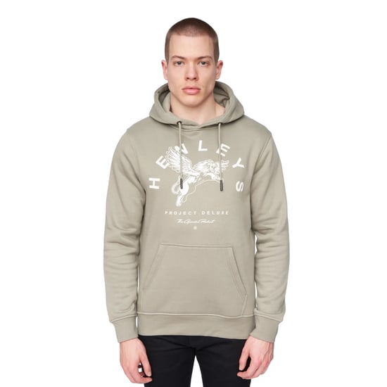 Henleys - "Colhen" Kapuzenpullover für Herren (Oliv) - Image 1