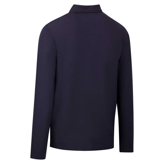 Trespass - "Leblanc" Poloshirt für Herren Langärmlig (Marine) - Image 2