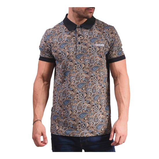 Lambretta - Poloshirt für Herren (Marine/Rauchblau) - Image 4