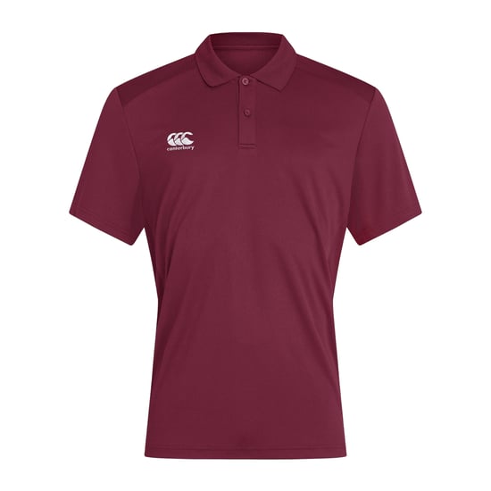 Canterbury - "Club Dry" Poloshirt für Herren (Weinrot) - Image 1