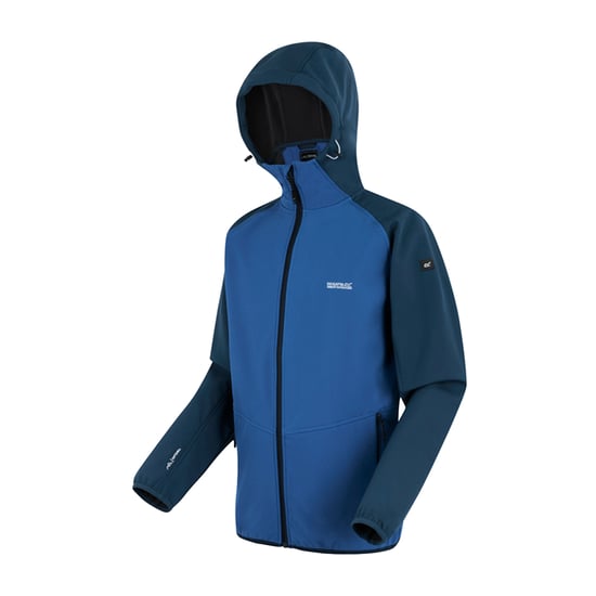 Regatta - "Arec III" Jacke für Herren (Schnorchel-Blau/Dunkel-Jeansblau) - Image 3
