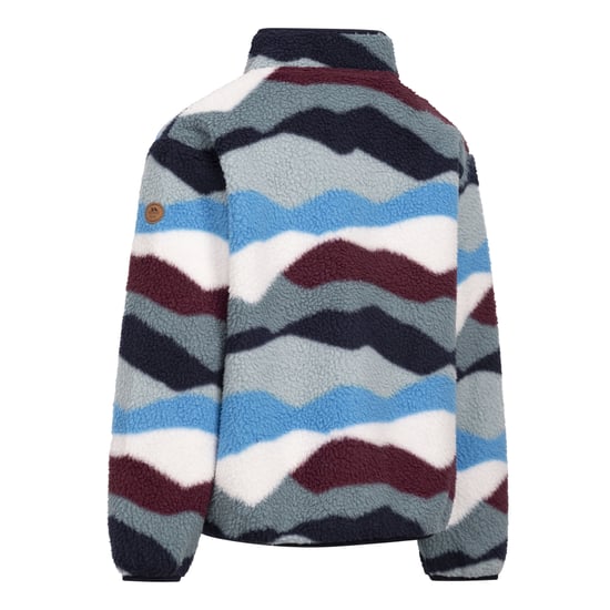 Trespass - "Ovie" Fleece-Oberteil für Kinder, mit halbem Reißverschluss (Kobalt) - Image 2