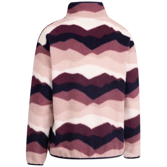 Trespass - "Ovie" Fleece-Oberteil für Damen, mit halbem Reißverschluss, AT200 (Pink/Violett/Weiß) - Image 2