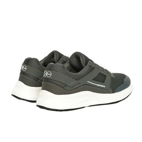 Crosshatch - "Holywell" Sneaker für Herren, Flyknit (Grau/Weiß) - Image 2