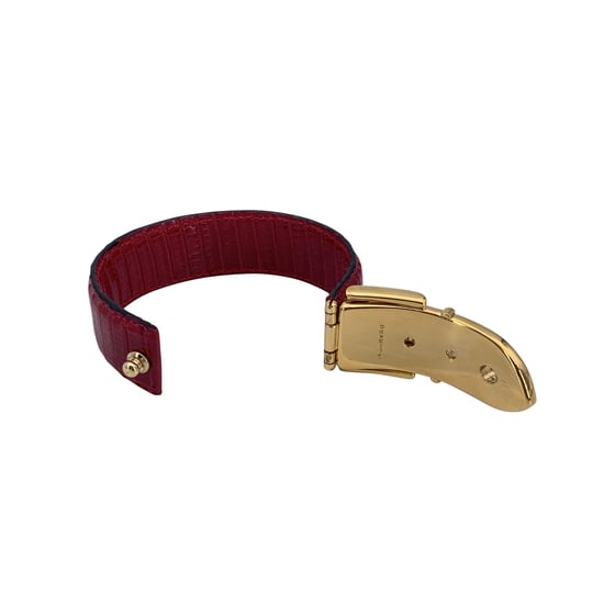Gucci Vintage Metallarmband - Image 2