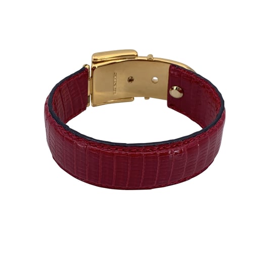Gucci Vintage Metallarmband - Image 4
