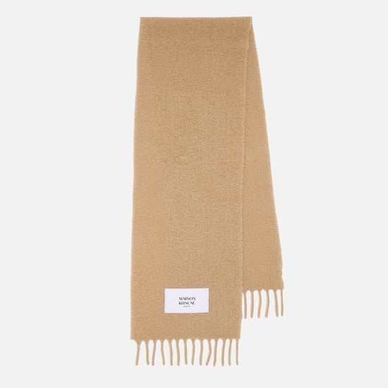 Zubehör Maison Kitsuné Baby-Alpaka-Schal in Beige - Image 1