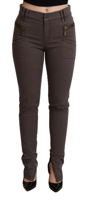 Zip-Detail-Engpass-Jeans mit seitlichem Reißverschluss - Image 1