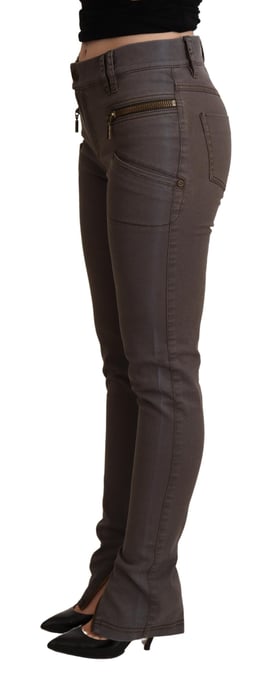 Zip-Detail-Engpass-Jeans mit seitlichem Reißverschluss - Image 2