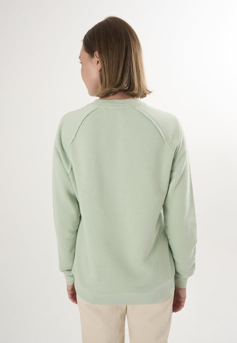 Sweatshirt Basic Rundhals Sweatshirt - Image 4