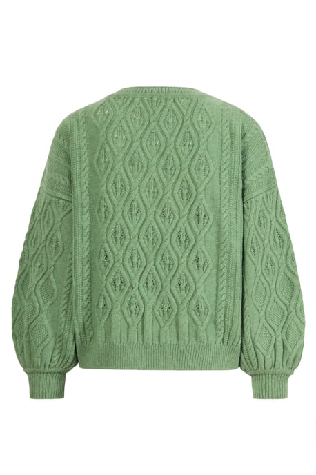 O-Hals Pullover, Strukturmuster - Image 2