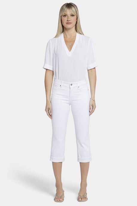 Marilyn Straight Crop Jeans aus Cool Embrace® Denim | Optisches Weiß - Image 3