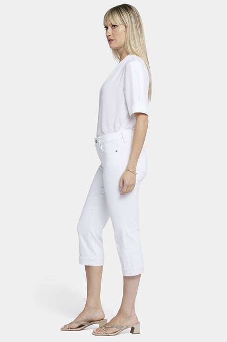 Marilyn Straight Crop Jeans aus Cool Embrace® Denim | Optisches Weiß - Image 4