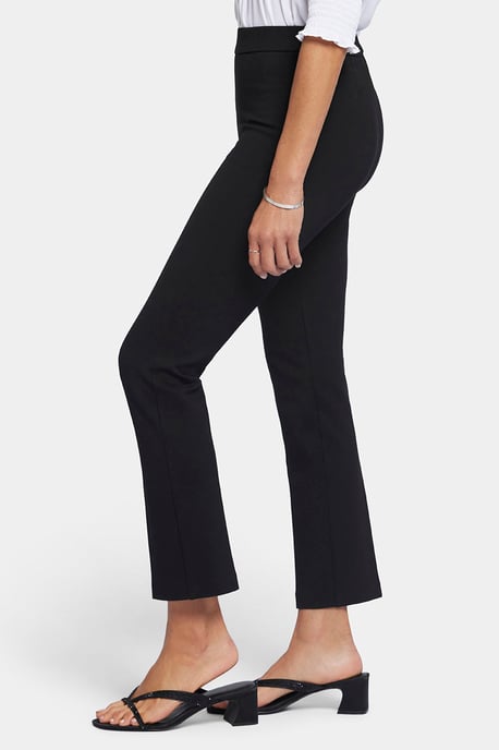 Pull-On Straight Sculpt-Her™ Knöchelhose | Schwarz - Image 2