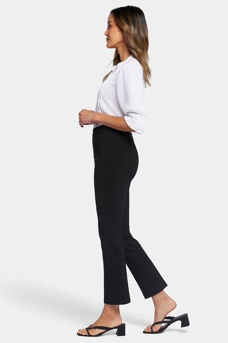 Pull-On Straight Sculpt-Her™ Knöchelhose | Schwarz - Image 4