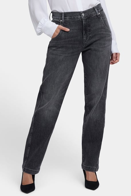 Brooke Lockere Gerade Jeans | Vintage Noir - Image 3