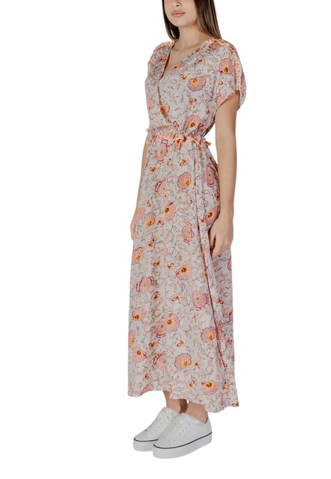 Blumenmuster Maxi Kleid Lässiges Sommerkleid - Image 3
