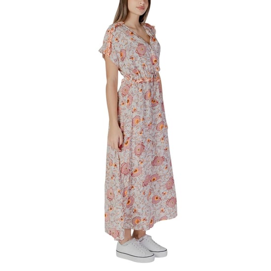 Blumenmuster Maxi Kleid Lässiges Sommerkleid - Image 4