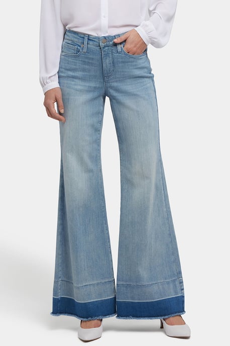 Mia Palazzo Jeans | Helles Paradies - Image 2
