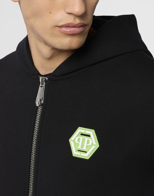 Kapuzen-Sweatjacket Iconic Plein - Image 3