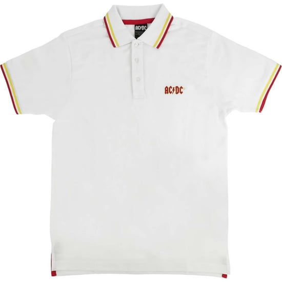 AC/DC - "Classic" Poloshirt für Herren/Damen Unisex (Weiß) - Image 1