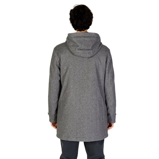 Wollmischung Parka mit Kapuze und Reißverschluss - Image 2