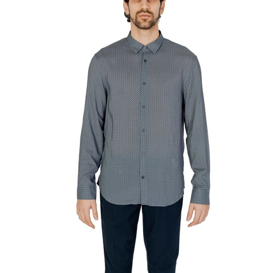 Geometrisches Druck Langarmshirt - Image 1