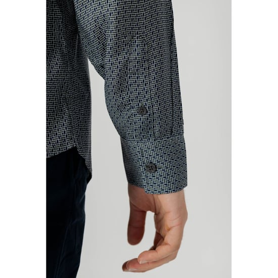 Geometrisches Druck Langarmshirt - Image 4