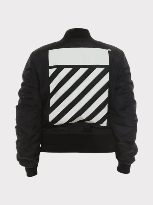 Off-White Diag Bomber Schwarz - Image 1