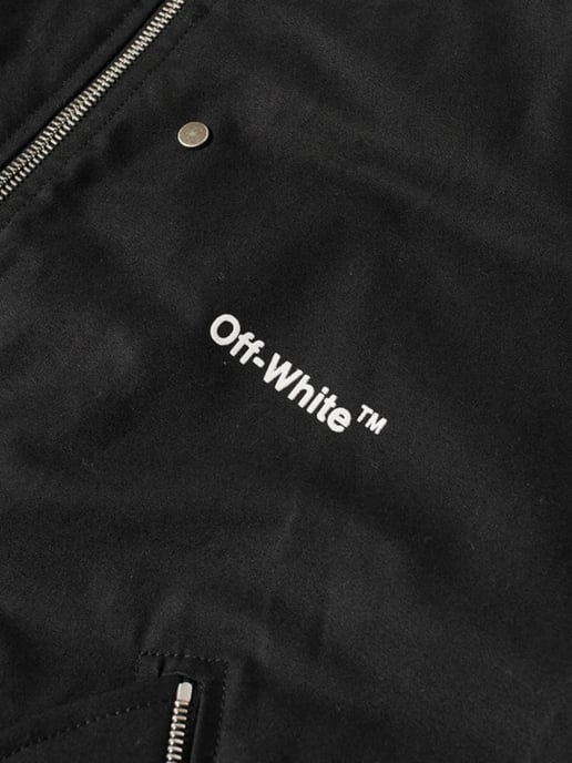 Off-White Diag Bomber Schwarz - Image 3