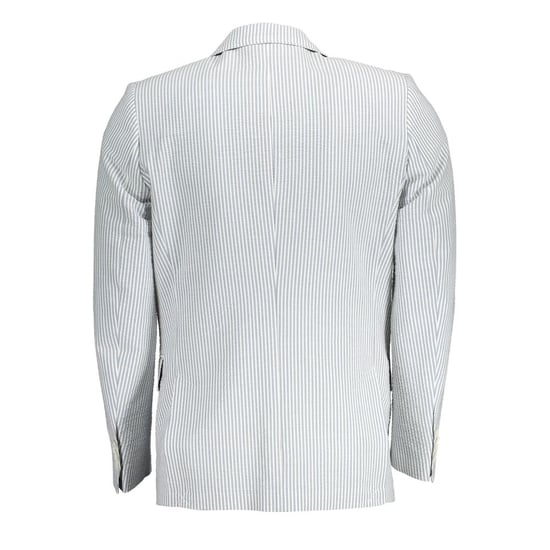 Gestreifter Baumwoll-Blazer - Image 2