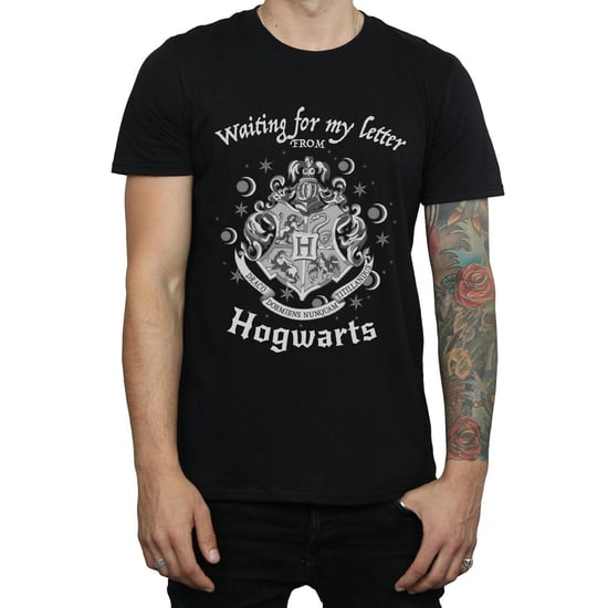 Harry Potter - "Hogwarts Waiting For My Letter" T-Shirt für Herren (Schwarz) - Image 3