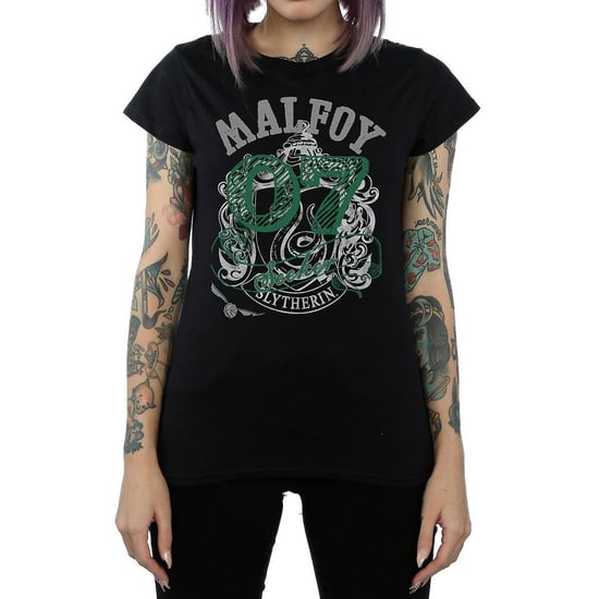 Harry Potter - "Malfoy" T-Shirt für Damen (Schwarz) - Image 1