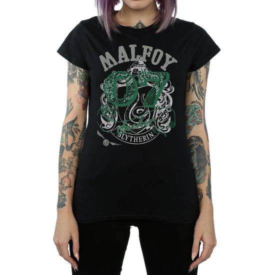 Harry Potter - "Malfoy" T-Shirt für Damen (Schwarz) - Image 5
