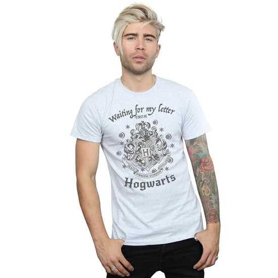 Harry Potter - "Hogwarts Waiting For My Letter" T-Shirt für Herren (Grau) - Image 2