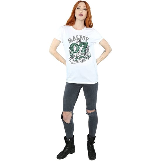 Harry Potter - "Malfoy" T-Shirt für Damen (Weiß) - Image 3
