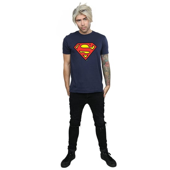 DC Comics - T-Shirt für Herren (Dunkles Marineblau) - Image 4