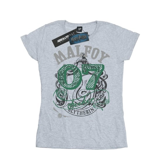 Harry Potter - "Malfoy" T-Shirt für Damen (Grau) - Image 1